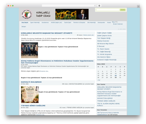 Blocks2 WP theme - kirktabib.org.tr