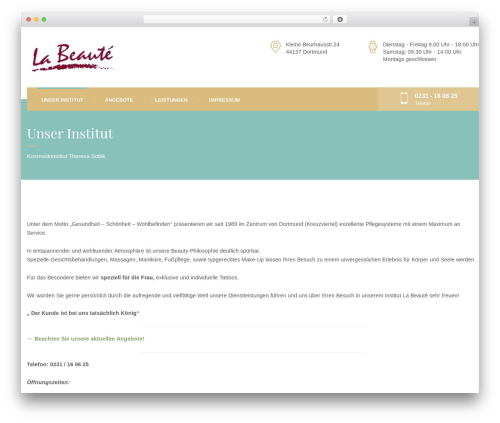 Cinderella top WordPress theme - kosmetik-sobik.de
