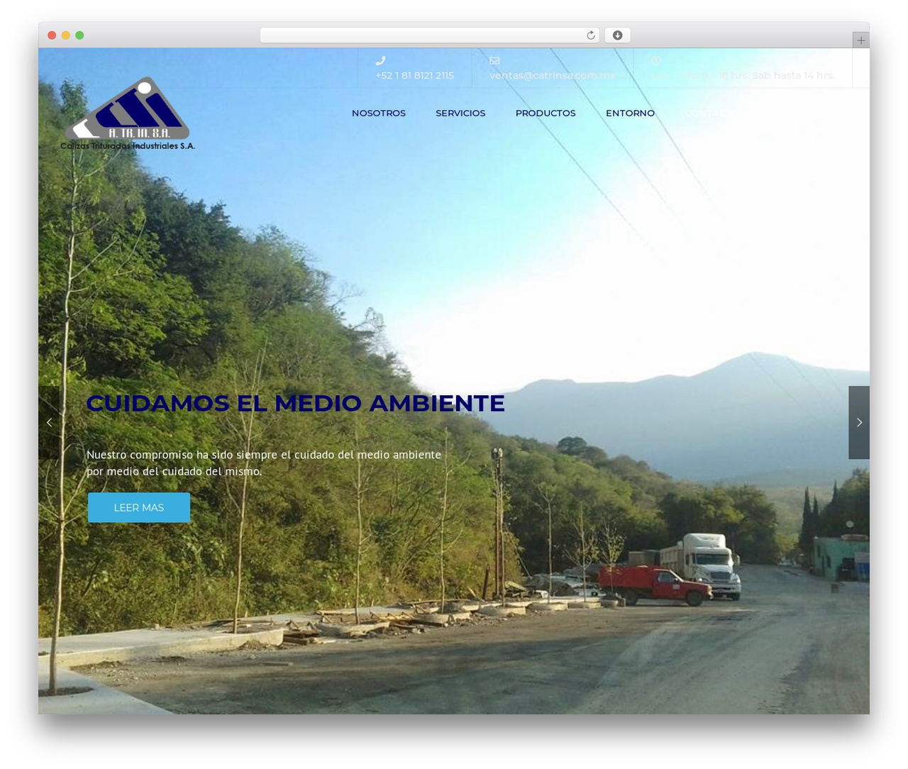 Constructo best WordPress theme - catrinsa.com