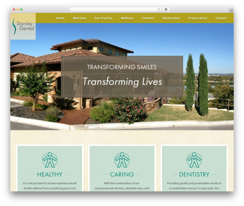 HJS Blocks WordPress theme - stanleydental.net