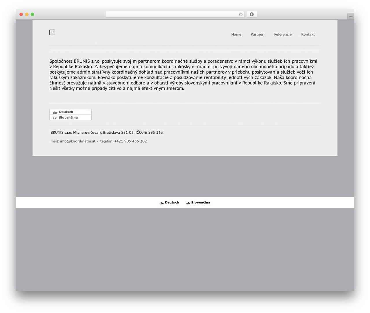 klasik WordPress theme design - koordinator.at