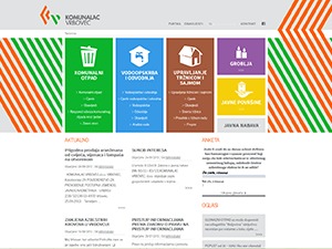 komunalac WordPress theme design komunalac WordPress theme design