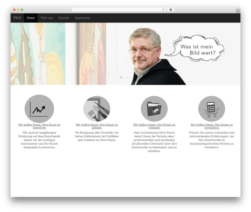 Kunstdienstleister WordPress theme - kunstdienstleister.biz
