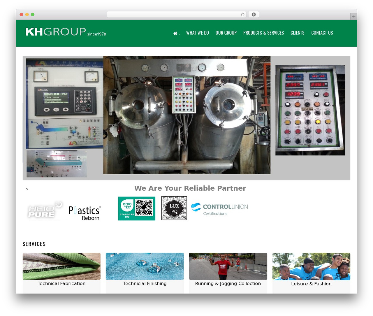 Landing WordPress theme - kahhwa.com.my
