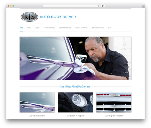 Theme WordPress AIR WordPress Theme - kjsautobody.com