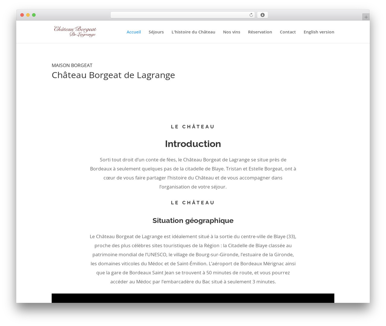 Theme WordPress Divi - chateau-borgeat-delagrange.fr