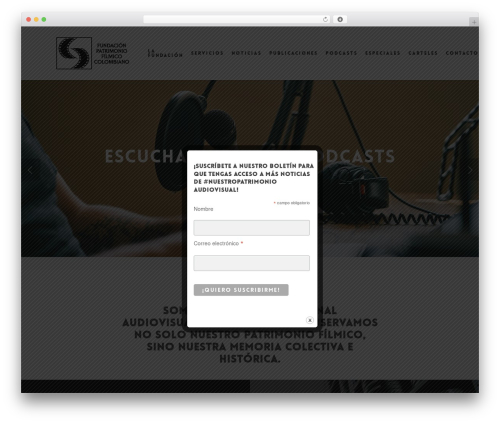 Lbg audio3 html5 WordPress plugin - patrimoniofilmico.org.co