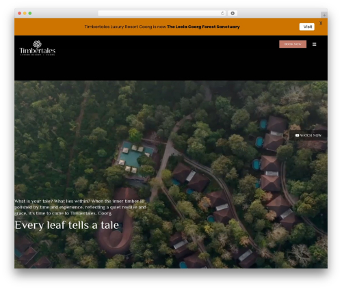Theme WordPress Timbertales - timbertales.com