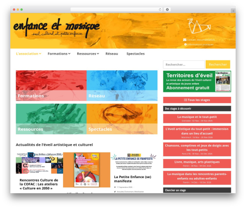 Toolset Starter WordPress theme - enfancemusique.asso.fr