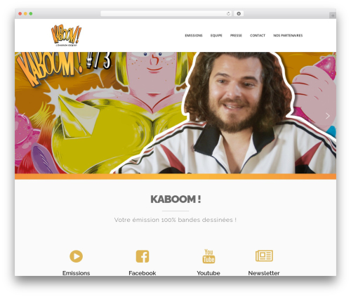 WordPress theme Xone - kaboombd.tv