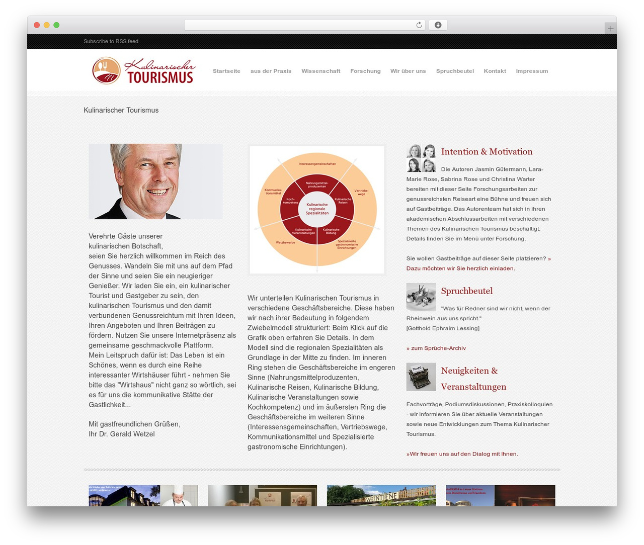 WordPress theme Orion - kulinarischer-tourismus.com