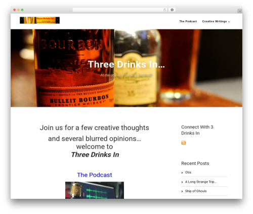 WordPress theme Podcaster SecondLine - 3drinksin.com WordPress theme Podcaster SecondLine - 3drinksin.com