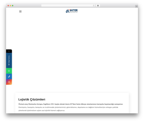 Transmax core WordPress plugin - www.interlojistik.com.tr