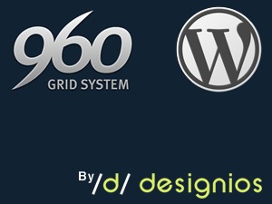 WordPress website theme 960 Base Designios by Raul Fernandez