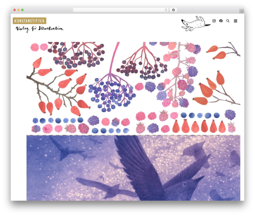 WordPress website theme Kunstanstifter-Theme - kunstanstifter.com