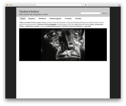 WPFolio WordPress theme - kedysi.terchova-info.sk