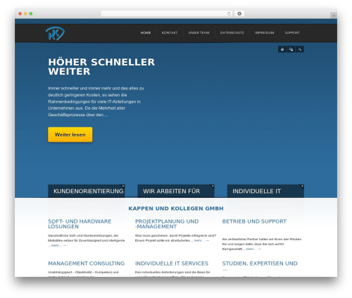 Ammon Theme WordPress page theme - kappen-und-kollegen.de