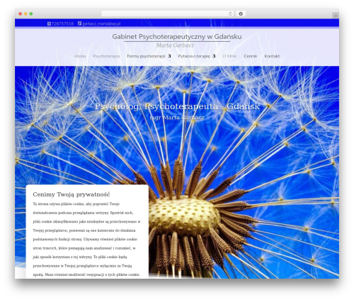 Flexible cookies WordPress plugin - martagarbacz.pl