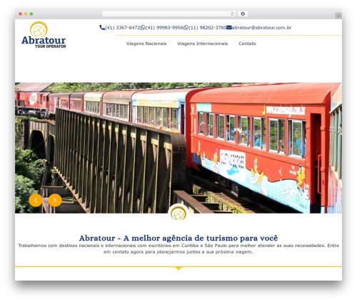 Hello Elementor WordPress theme - abratour.com.br