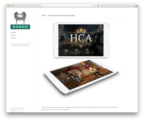 Ink best WordPress theme - kongo.dk/savannah