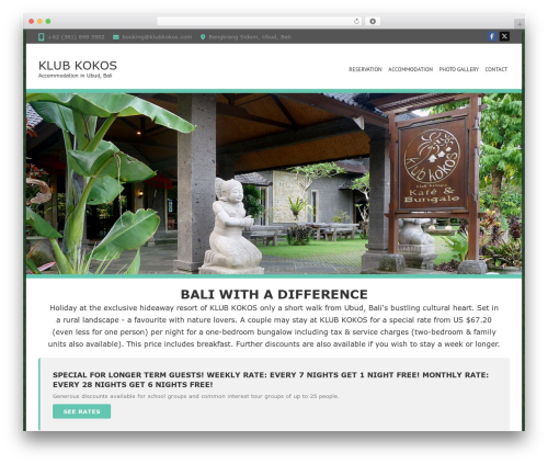 Interface WordPress theme download - klubkokos.com