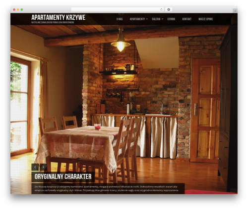 Lensa WordPress theme design - krzywe.pl