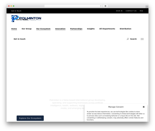 Onea theme WordPress - polminton.com