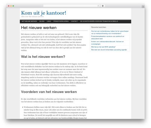 Swift Basic WordPress theme - komuitjekantoor.nl Swift Basic WordPress theme - komuitjekantoor.nl