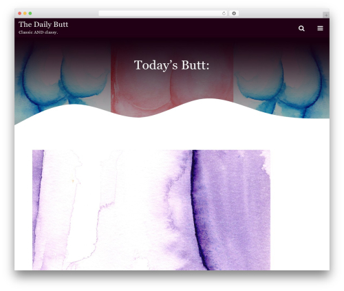 Theme WordPress ORO - thedailybutt.com Theme WordPress ORO - thedailybutt.com