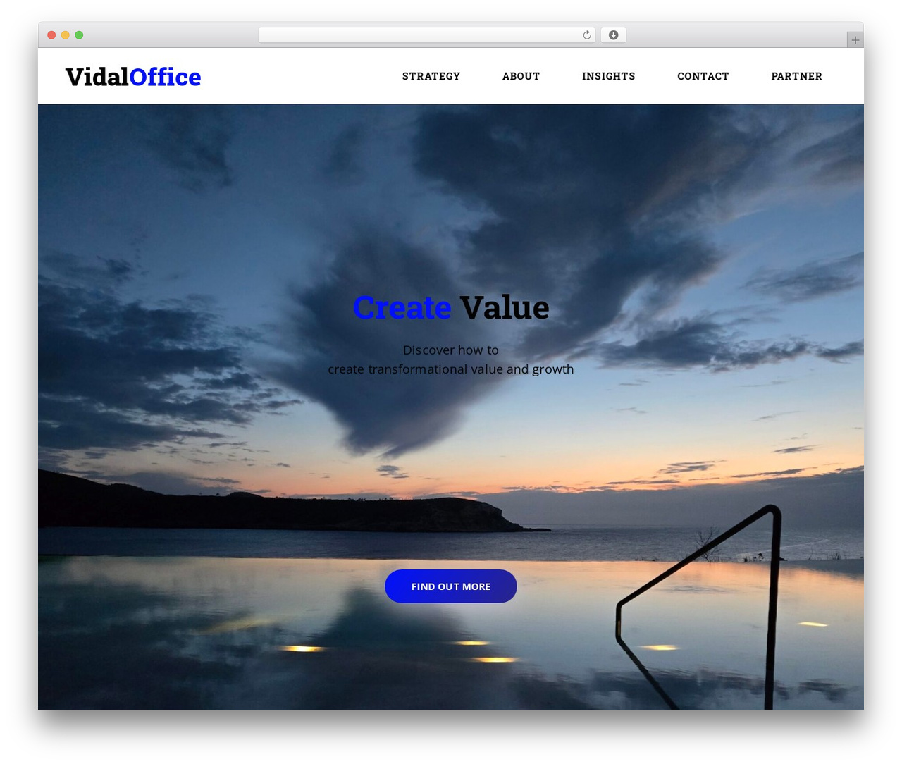 Web-Elements Theme premium WordPress theme - vidaloffice.ch