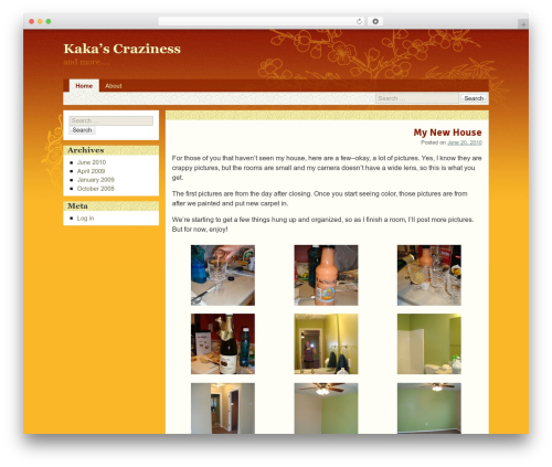 WordPress theme oriental - kakapaka.com