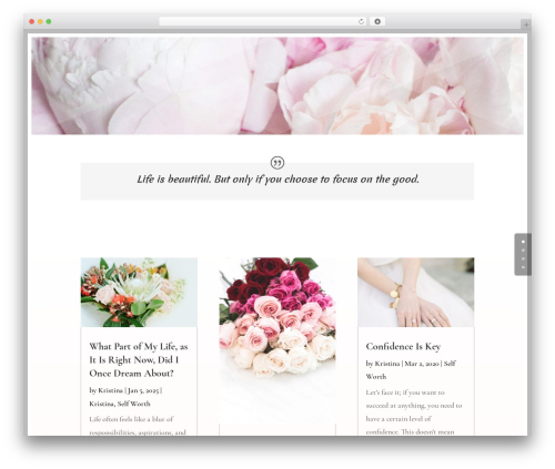 WordPress theme Divi - kristinacrowley.com