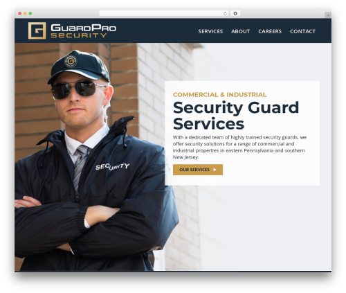 WordPress theme Guard Pro Security Theme - guardprosecurityinc.com