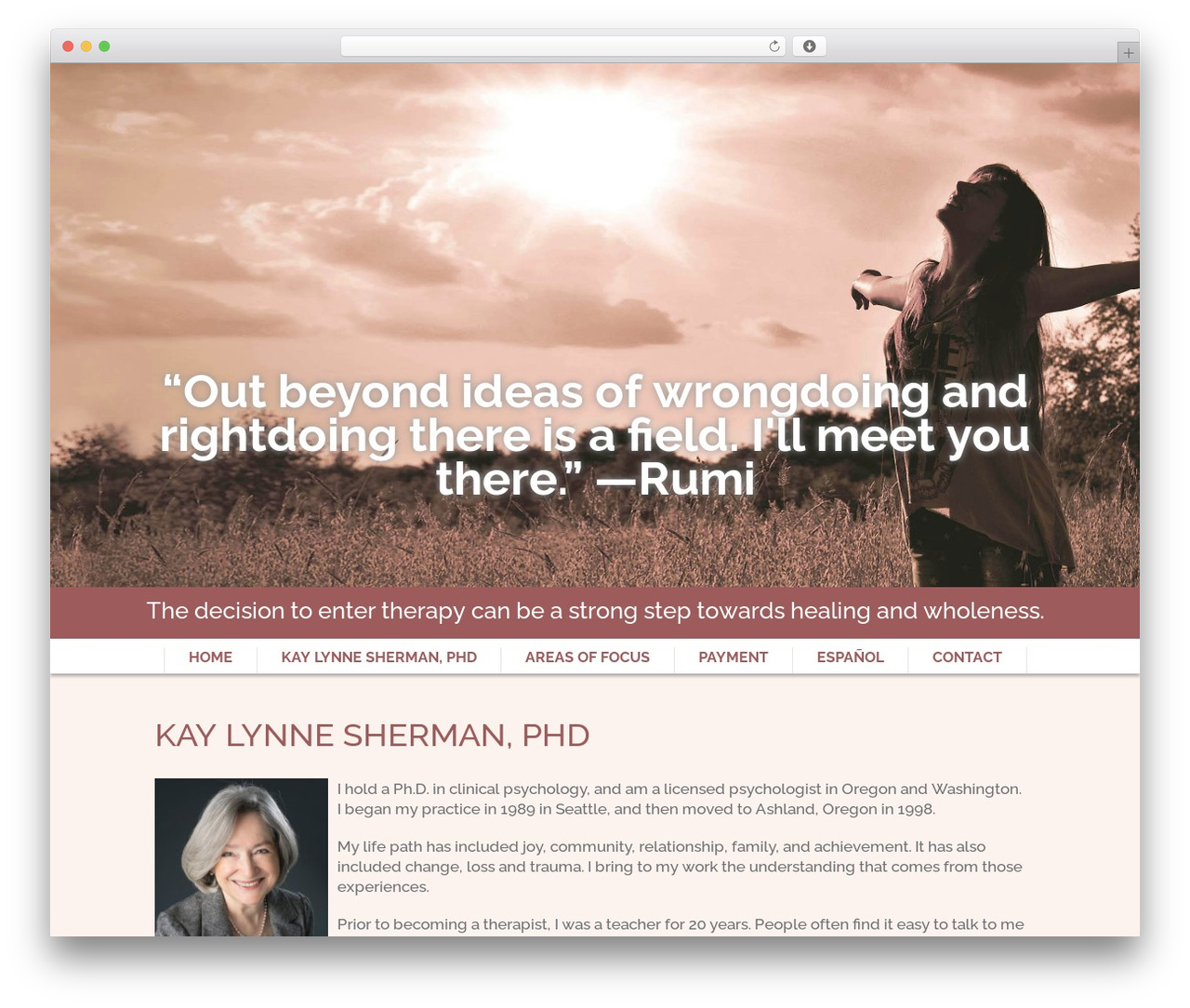 WordPress theme Pediatric TLC - kaylynnesherman.com