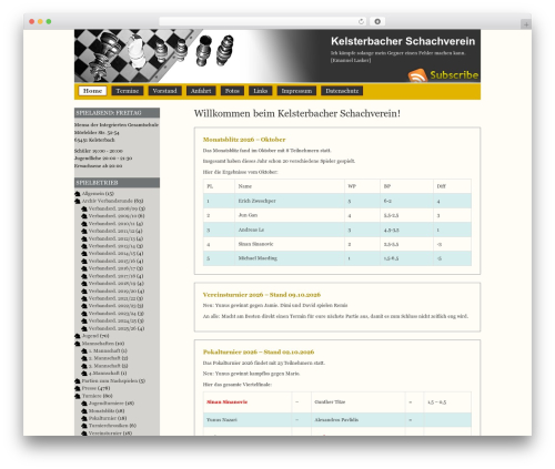 WordPress theme Prosumer - kelsterbacher-schachverein.de