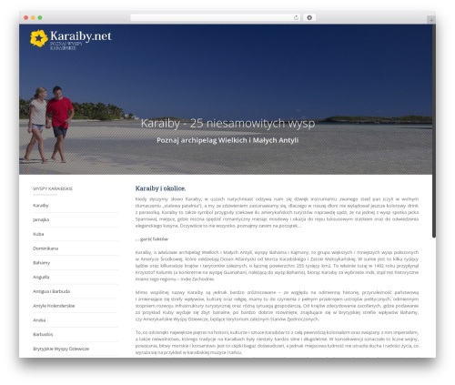 WordPress theme Site - karaiby.net
