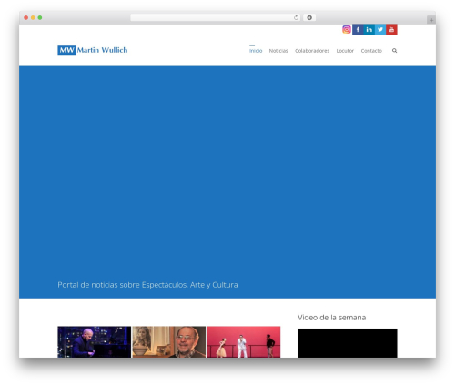 Arve pro WordPress plugin - martinwullich.com