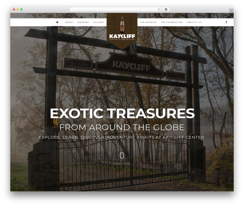 Chillout WordPress theme - kaycliffcenter.com
