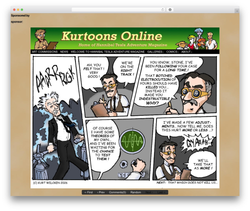 Comic Easel (comic-easel) free WordPress plugin - kurtoonsonline.com