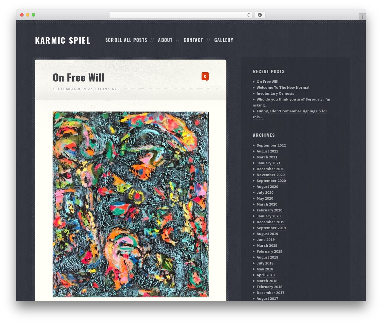 Float WordPress theme design - karmicspiel.com Float WordPress theme design - karmicspiel.com