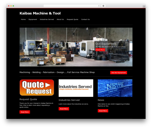 Hero WordPress store theme - kaibas.com