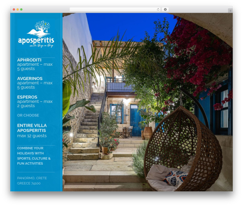 hottheme theme WordPress - villa-aposperitis.gr