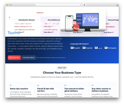 Lexend premium WordPress theme - instadispatch.com