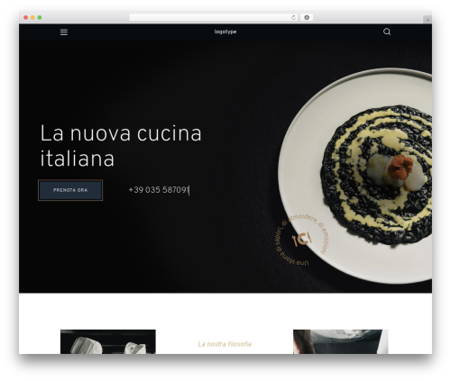 Theme WordPress Benoit - ristorantelofficina.it