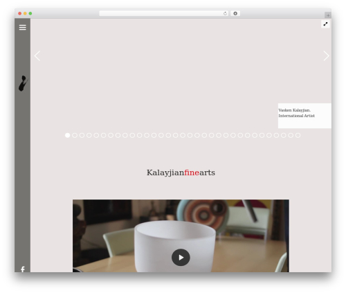 Wordpress social stream WordPress plugin - kalayjianfinearts.com