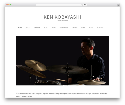 Theme WordPress BadJohnny - kenkobayashi.net