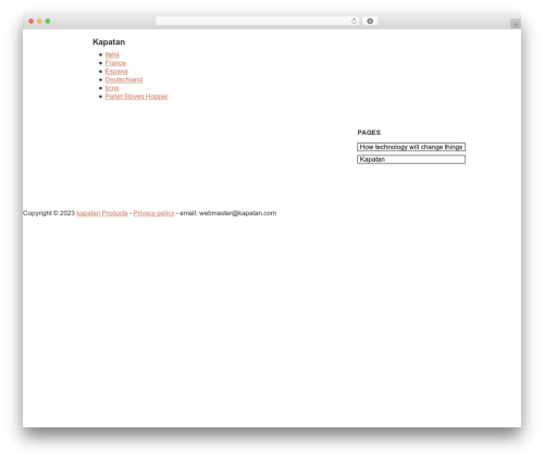 Theme WordPress Modified - kapatan.com