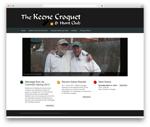 Theme WordPress thememagicpro - keenecroquetandhuntclub.com