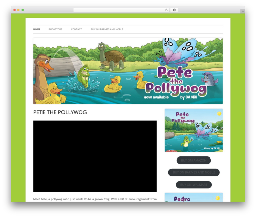 Tiny Forge top WordPress theme - petethepollywog.com