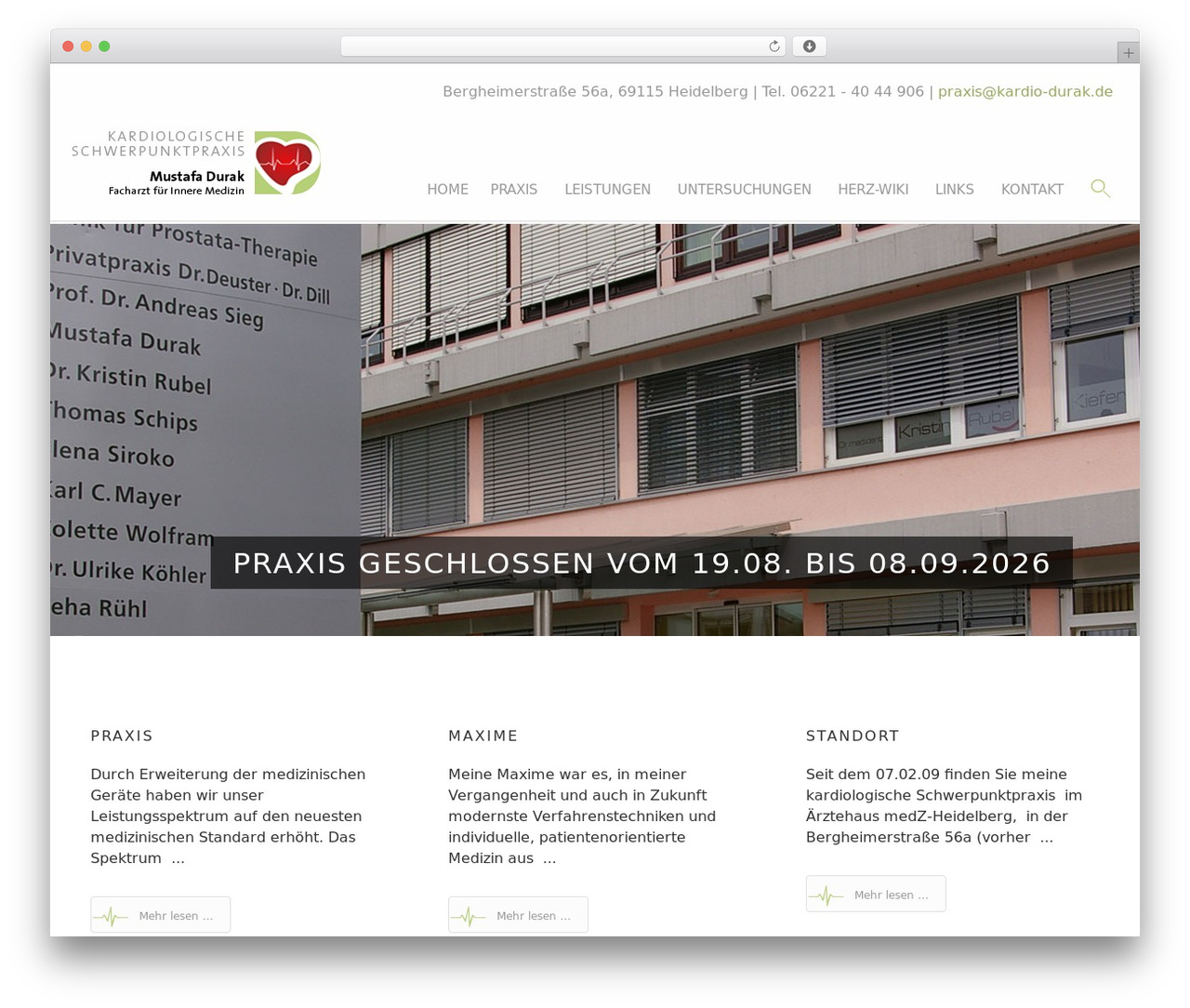 WordPress theme Durak - kardio-durak.de WordPress theme Durak - kardio-durak.de